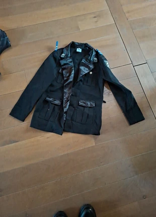 Piloten jas, marque: fashion for fun, état: Très bon état, taille: 12 ans / 152 cm, 3,50 €, 4,38 € Protection acheteurs incluse