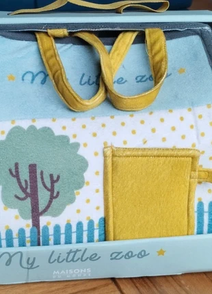 Mon petit zoo, marca: Maisons du Monde, estado: Nuevo con etiquetas, tamaño: 9-12 meses / 74 cm, 16,00 €, 17,50 € Protección al comprador incluida