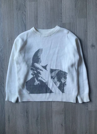 Pull Blanc Laine Frank Ocean Vintage 2000’s y2k, marque: Vintage Dressing, état: Très bon état, taille: S, 17,90 €, 19,50 € Protection acheteurs incluse