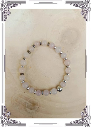 Bracelet en pierre naturelle de quartz rose, marke: creadolce, zustand: Sehr gut, 8,90 €, 10,05 € inklusive Vinted-Käuferschutz