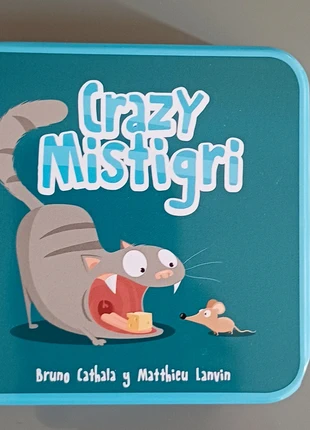 Juego de cartas Crazy Mistigri, marca: Asmodee, estado: Muy bueno, 4,00 €, 4,90 € Protección al comprador incluida