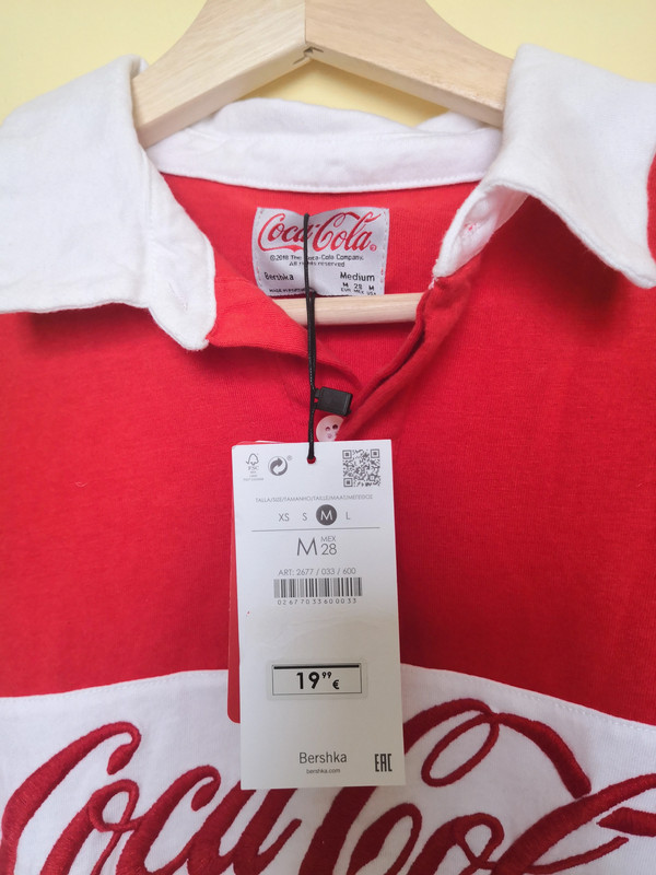 Disparidad molino Prematuro Camiseta - polo Coca-Cola, Bershka - Vinted