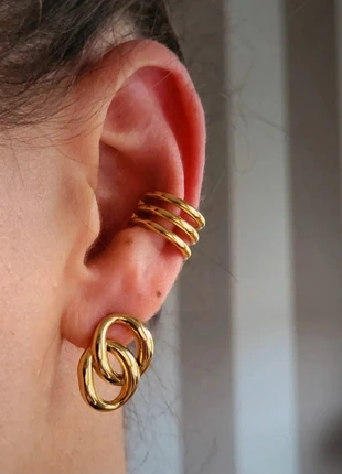 Earcuff en acier inoxydable, merk: Tendance, staat: Heel goed, € 12,00, € 13,30 inclusief Kopersbescherming Pro