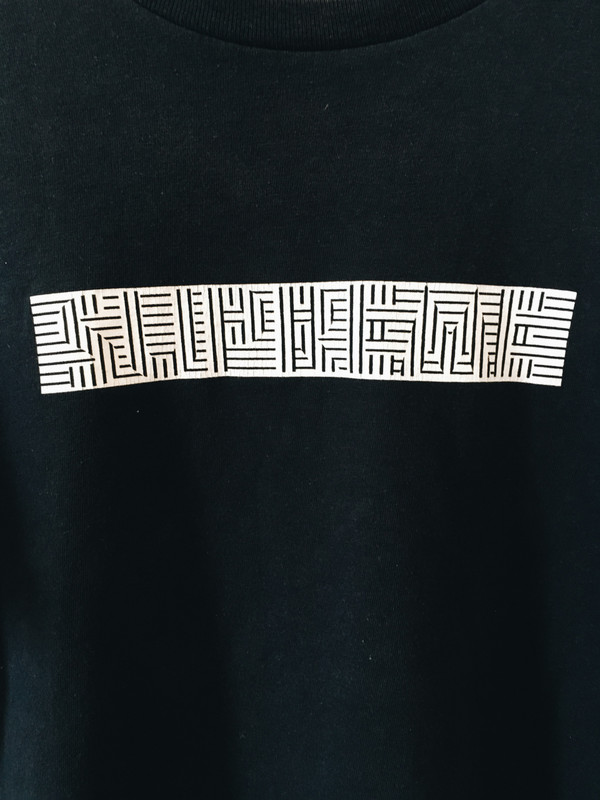 Supreme Optical Illusion Box Logo Tee Navy Vinted