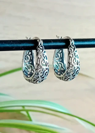 Créoles ajourées, brand: Argent, condition: Very good, €14.00, €15.40 includes Buyer Protection Pro