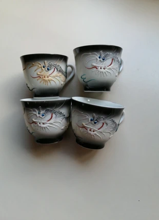 4 tasses porcelaine lithophane, brand: Inconnu, condition: Good, €3.00, €3.85 includes Buyer Protection