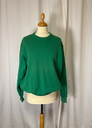 Pull vert en laine Benetton, brand: Benetton, condition: Very good, size: L / 40 / 12, €15.00, €16.45 includes Buyer Protection Pro