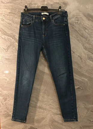 ZARA Skinny Jeans – Donkerblauw – Maat 42, marca: Zara, estado: Muito bom, tamanho: XL / 42 / 14, €5.00, €5.95 inclui Proteção do Comprador