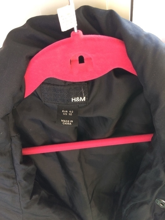 Gros manteau noir H&M 3