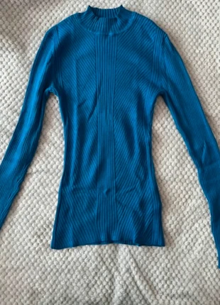 Pull bleu moulant H&M T34, marque: H&M, état: Très bon état, taille: XS / 34 / 6, 8,00 €, 9,10 € Protection acheteurs incluse