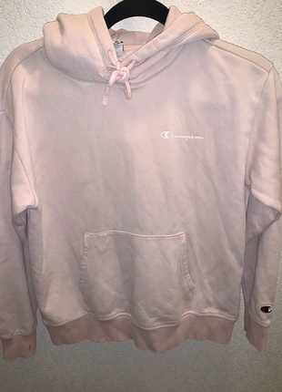 Sweatshirt à capuche court champion Femme rose, brand: Champion, condition: Very good, size: XS / 34 / 6, €8.99, €10.14 includes Buyer Protection