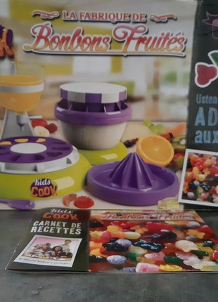 Kids Cook- La fabrique de bonbons fruités