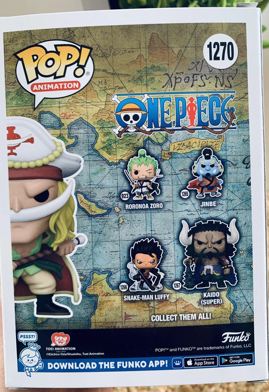 Funko Pop! - Figurita de acción - One Piece Whitebeard #1270 Chase