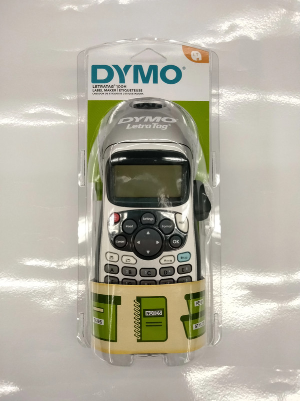 Dymo LetraTag 100H Label Maker 2 Lines 3.1 x 2.6 x 8.3
