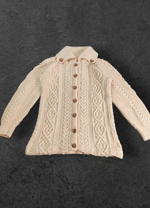 Cardigan traditionnel Aran Wool fisherman 100% Wool Laine fait main Made in Irlande- Taille M -2270, marque: Aran Crafts, état: Très bon état, taille: M / 38 / 10, 44,90 €, 47,85 € Protection acheteurs incluse