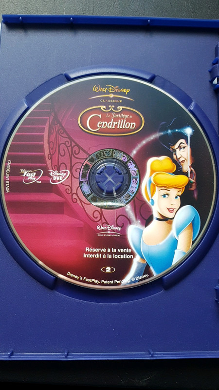 Le Sortilège de Cendrillon - DVD Disney n° 88