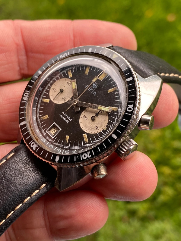 [Vends] Chronographe de pilote Airin / Airain (dodane) Valjoux 7734  1728660884