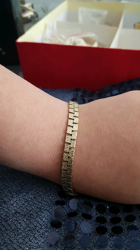Bracelet  plaqué or  1