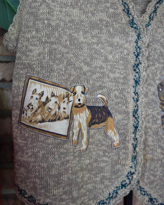 Vintage Dogs Vest 4