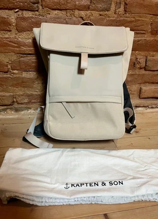 Sac à dos Kapten&Son modèle Fyn Sandstone crème/pastel, brand: Kapten & Son, condition: Very good, €59.00, €62.65 includes Buyer Protection