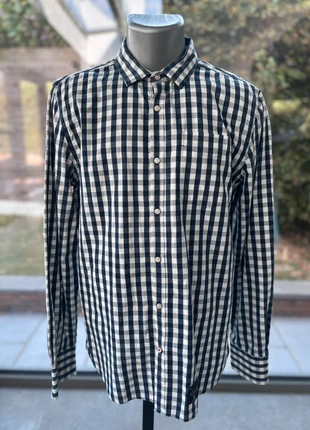 Chemise Superdry homme à carreaux bleu et blanc homme état impeccable L 100% coton, marque: Superdry, état: Très bon état, taille: L, 12,00 €, 13,30 € Protection acheteurs (Pro) incluse