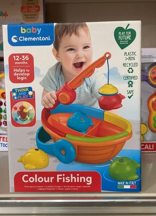 Pesca gioca e impara, merk: Baby Clementoni, staat: Nieuw met prijskaartje, maat: 9-12 maanden / 74 cm, € 14,00, € 15,40 inclusief Kopersbescherming