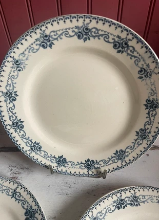 6 assiettes à dessert # terre de fer, marque: Choisy le Roi, état: Très bon état, 59,00 €, 62,65 € Protection acheteurs incluse