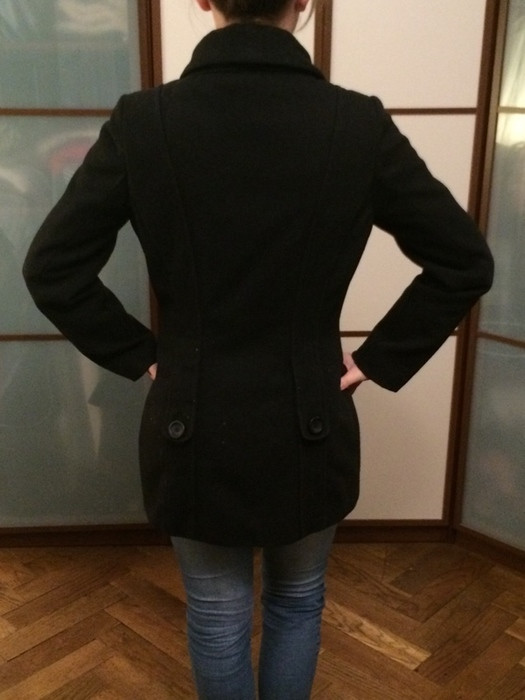 Manteau noire chic 3