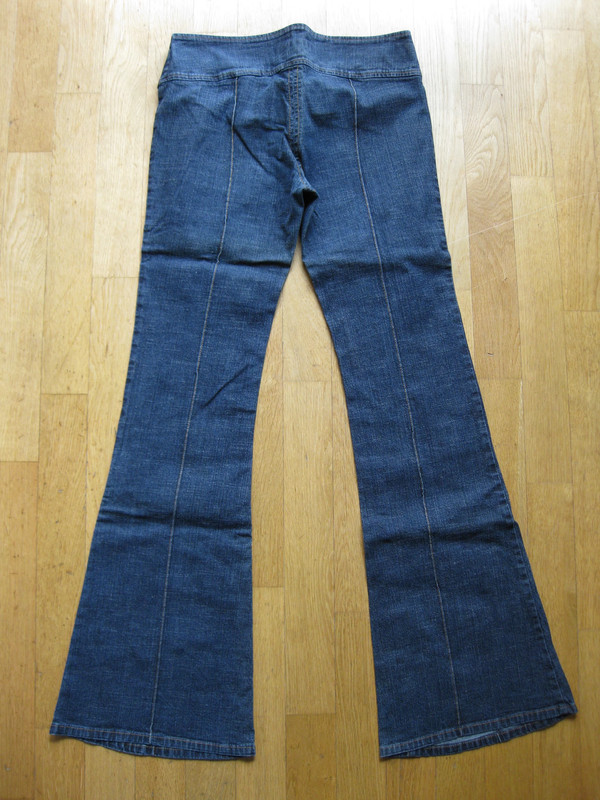 Neu Miss Sixty Oneway Schlaghose Jeans 30 Schnalle 2