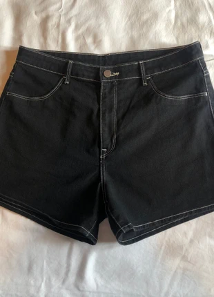 Pantalones cortos denim de h&m, marca: H&M, estado: Novo sem etiquetas, tamanho: XXL / 44 / 16, €5.50, €6.48 inclui Proteção do Comprador