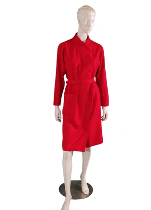 Robe chemisier rouge vintage années 80, marque: WEILL, état: Très bon état, taille: L / 40 / 12, 24,00 €, 25,90 € Protection acheteurs (Pro) incluse