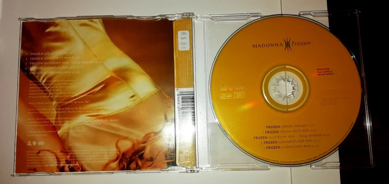 Frozen (Single) by Madonna CD