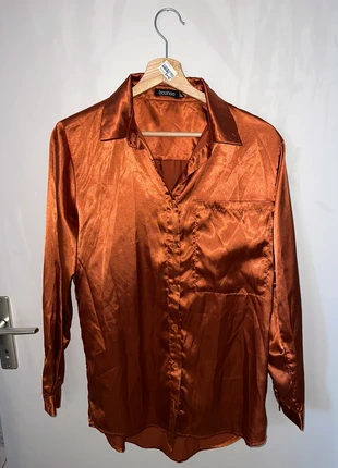 Chemise longue cuivré femme , brand: Boohoo, condition: Very good, size: M / 38 / 10, €3.00, €3.85 includes Buyer Protection
