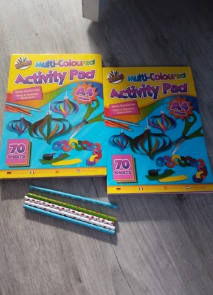 Multi coloured paper and pencils, brand: Tallon, condition: New without tags, size: One size, £4.50, £5.16 includes Buyer Protection