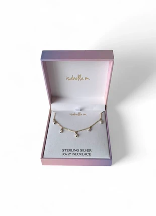 Sterling Silver Gold Plated 16+2” Necklace, brand: Isabella m, condition: New with tags, £7.00, £8.05 includes Buyer Protection