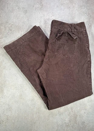 Pantalon Vintage En Velours Côtelé / Corduroy Gap brun ample taille 16, marque: GAP, état: Très bon état, taille: XXXL / 46 / 18, 10,00 €, 11,20 € Protection acheteurs (Pro) incluse