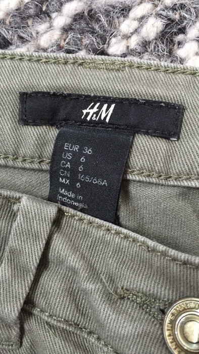 Jean kaki H&M 36 4
