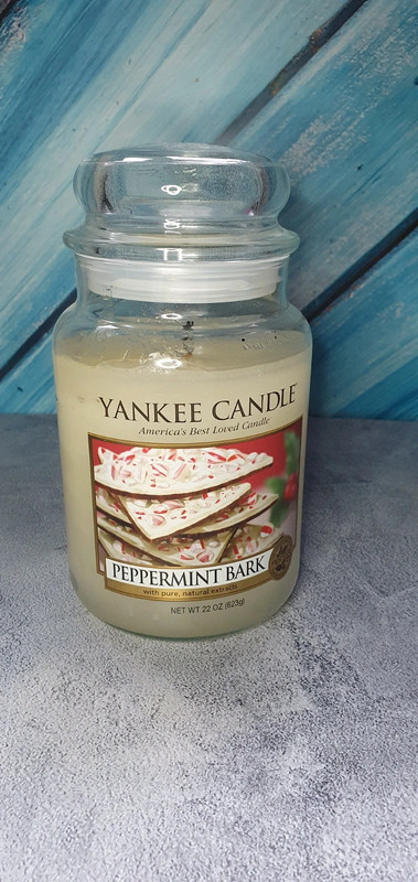 Świeca Yankee Candle Peppermint bark USA