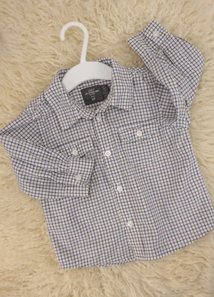 Kariertes Hemd von H&M Gr. 74, marke: H&M, zustand: Gut, größe: 9-12 Monate / 74, 2,00 €, 2,80 € inklusive Vinted-Käuferschutz