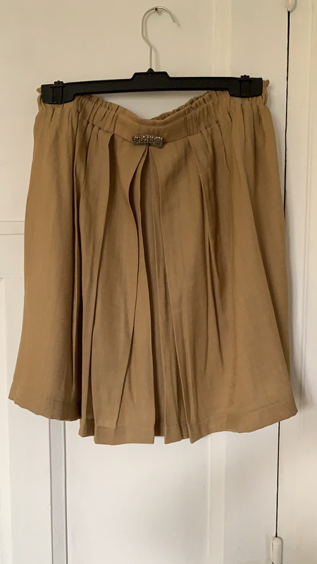 Jupe sales patineuse camel