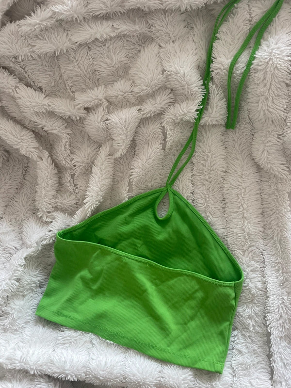 Top zara verde 2