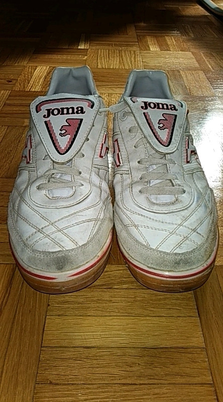 Joma Zapatos de fútbol sala para hombre, Blanco : Ropa, Zapatos y Joyería 