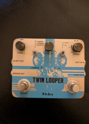 Vivlex (VSN) Twin Looper/ Delay guitar effects., brand: vivlex, condition: Very good, £50.00, £53.20 includes Buyer Protection