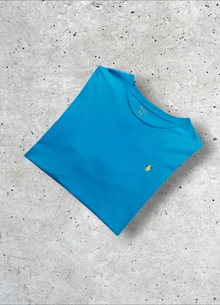 🐎 T-shirt Ralph Lauren Bleu Clair - Taille L Homme logo brodé Jaune -773, marca: Ralph Lauren, estado: Muito bom, tamanho: L, €19.90, €21.60 inclui Proteção do Comprador