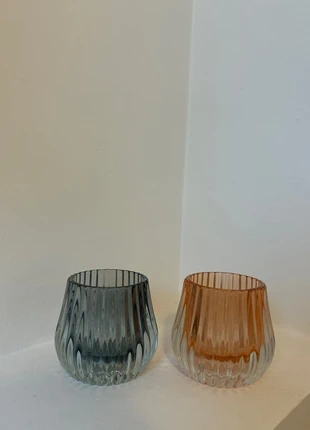 Lot de deux photophores, merk: Inconnu, staat: Heel goed, € 3,00, € 3,85 inclusief Kopersbescherming