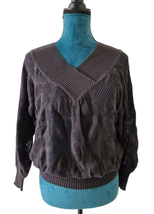 Maglioncino vintage originale anni 80 in puro cotone Alberta Ferretti, marca: Alberta Ferretti, estado: Muito bom, tamanho: M / 38 / 10, €33.00, €35.35 inclui Proteção do Comprador