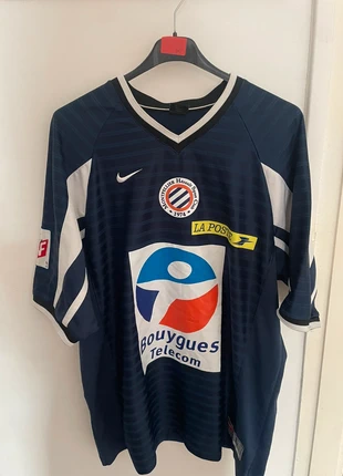 Maillot montpellier 2001/02, marca: Nike, estado: Muito bom, tamanho: L, €115.00, €121.45 inclui Proteção do Comprador