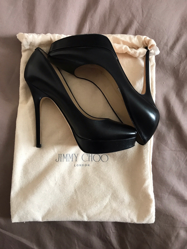 Escarpin noir clearance jimmy choo