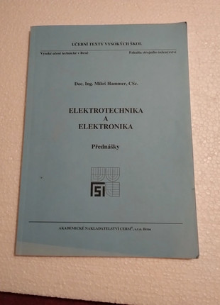 Obrázek k inzerátu: Elektrotechnika a elektronika 