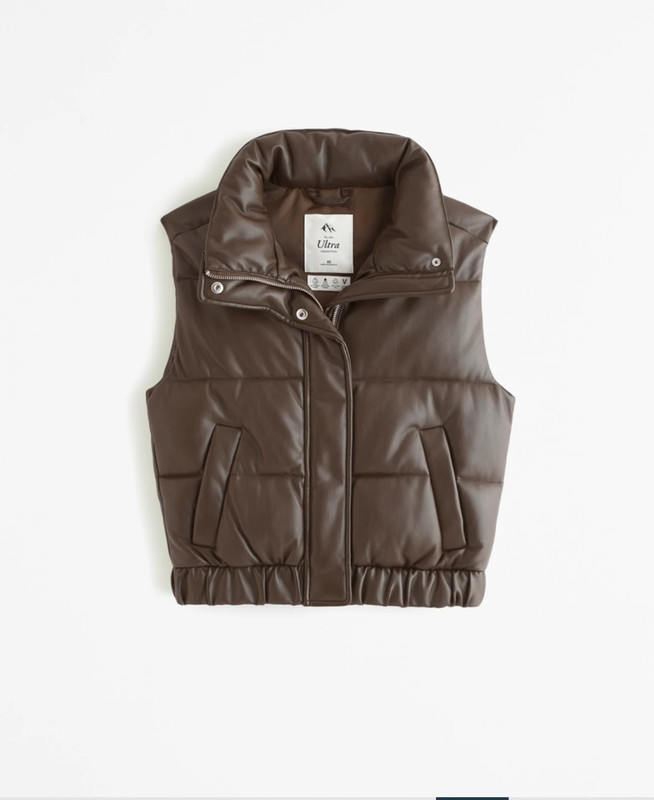 Abercrombie puffer vest 1